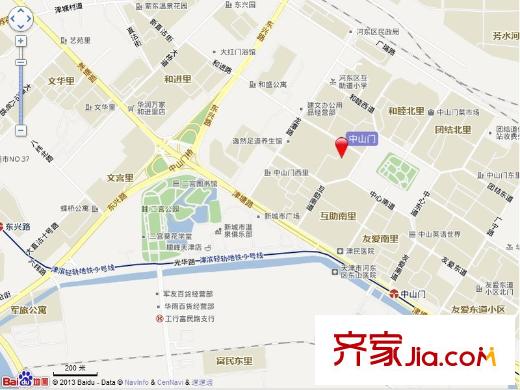互助西里交通圖