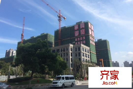 寧興御府售樓處入口實景（2015.9.24）