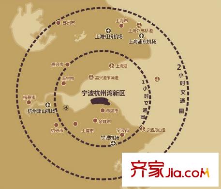 杭州灣世紀城大區(qū)位