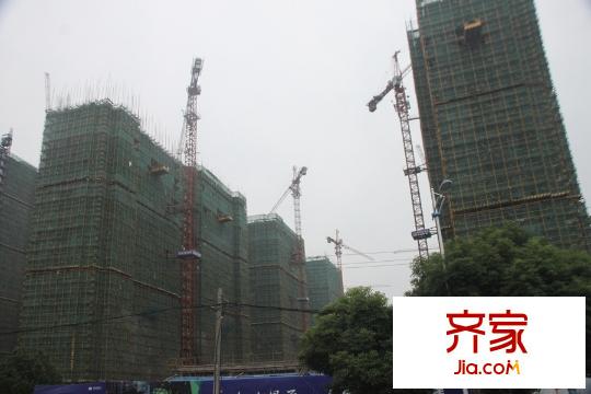 格蘭星辰4、8號樓工程進(jìn)度（2015.9.25）