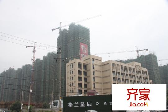 格蘭星辰12號樓工程進(jìn)度（2015.9.25）