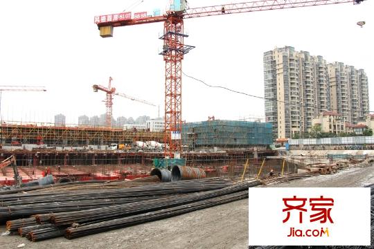 和協(xié)風格首岸工地實景（2015.11.12）