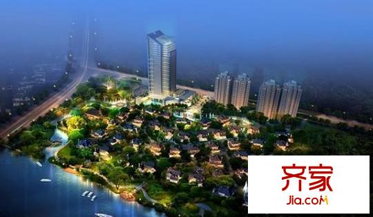 錦誠名仕外景圖 