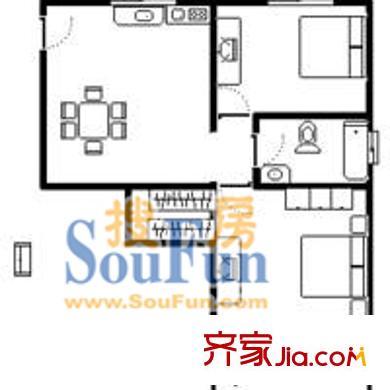上海 東安大樓 戶型圖