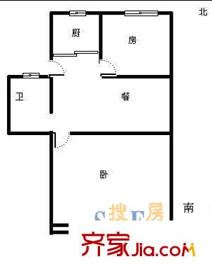 上海 乾溪新村 户型图