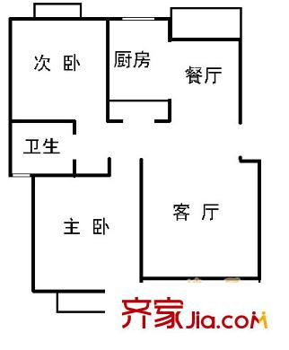 上海 乾溪新村 户型图