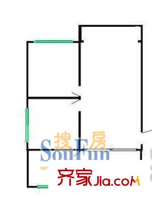 灵石路896弄小区户型图上海 灵石路896弄 户型图 2室1厅1卫1厨