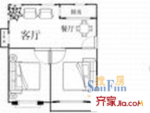 上海 萬科金色城品 戶型圖