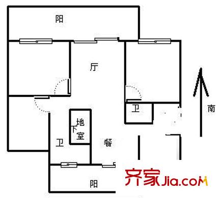 上海 湯臣高爾夫公寓 戶型圖