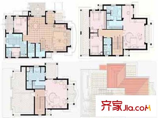 湯臣高爾夫公寓戶型圖上海 湯臣高爾夫別墅 戶型圖 5室2廳3衛(wèi)1廚