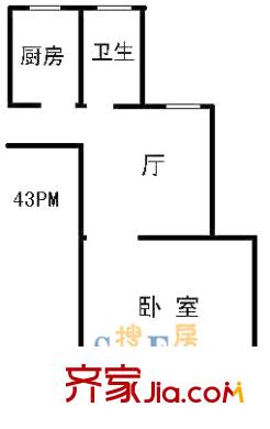 上海 共康四村 户型图