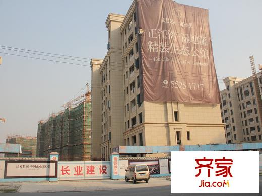 建发珑庭外景图项目西侧外立面(2013-12)