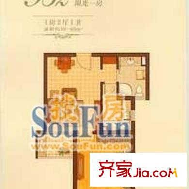 上海 嘉富小区 户型图