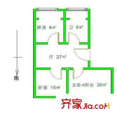双阳路300弄小区户型图上海 双阳路300弄 户型图 2室1厅1卫1厨