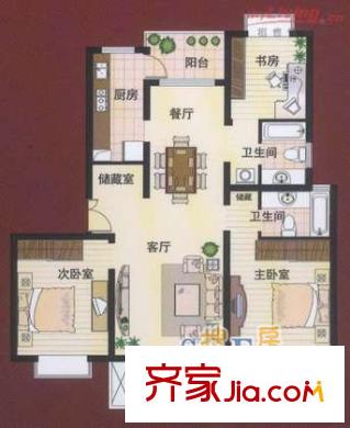 上海 新鳳凰城 戶型圖