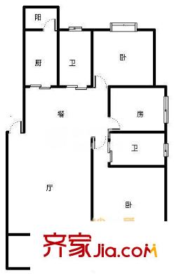 上海 中大新苑 戶型圖