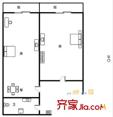 上海 梅園六街坊 戶型圖