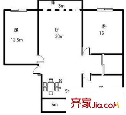 金龍東苑戶(hù)型圖戶(hù)型圖 3室2廳1衛(wèi)1廚