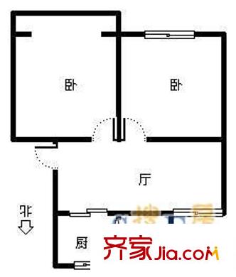 金浦小區(qū)(金橋)戶(hù)型圖金浦小區(qū)(金橋) 3室 戶(hù)型圖 3室2廳1衛(wèi)1廚