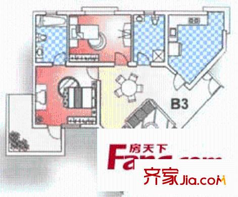 上海 華佳花園 戶型圖