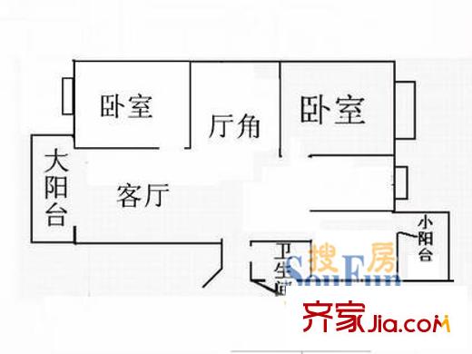 上海 清溪苑 戶型圖