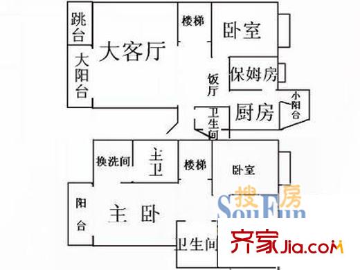 上海 清溪苑 戶型圖