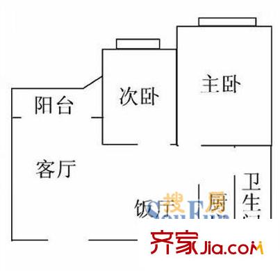 上海 清溪苑 戶型圖