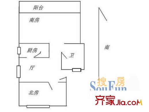 上海 德州七村 戶型圖