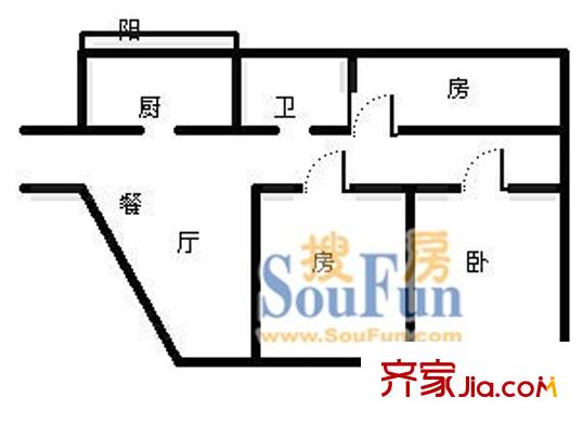 上海 金浦花園 戶型圖