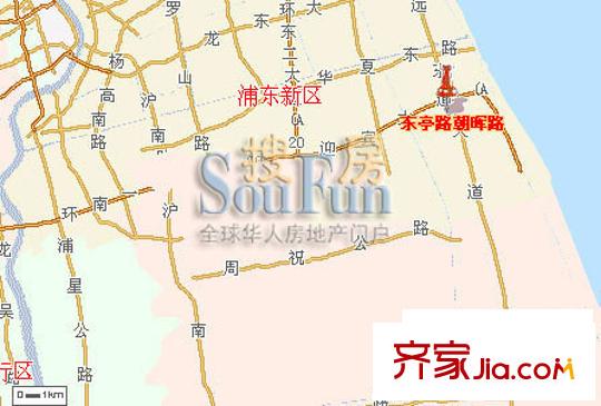 東都豪苑交通圖
