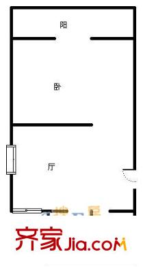 銀華苑(浦東)戶型圖上海 銀華苑(浦東) 戶型圖 1室1廳1衛(wèi)1廚