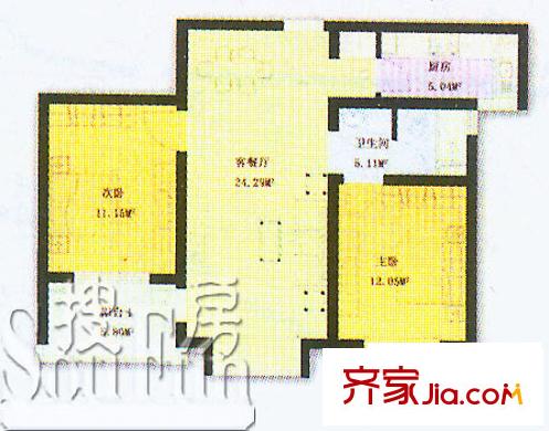 上海 路易凯旋宫 户型图