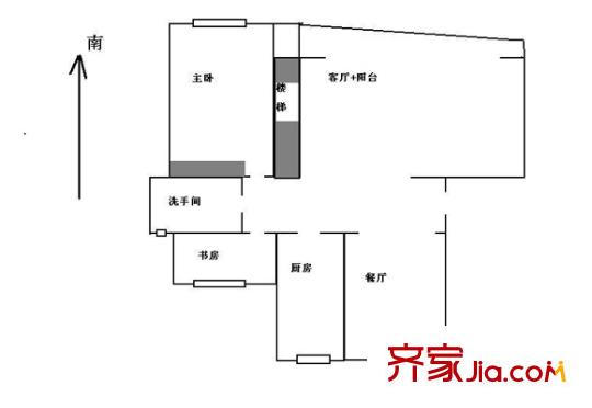 春之聲中星公寓戶型圖上海 春之聲?中星公寓 戶型圖 2室2廳1衛(wèi)1廚