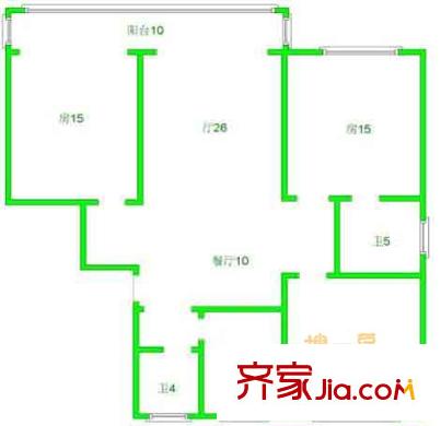 上海 香山苑 户型图
