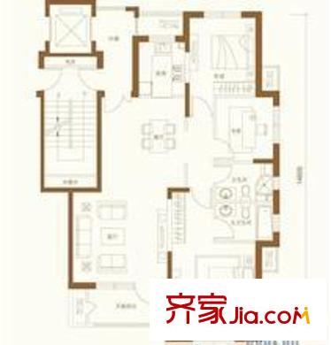 迎园新村三坊户型图户型图