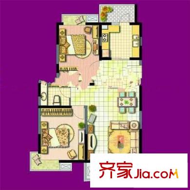 澳丽映象嘉园 户型图