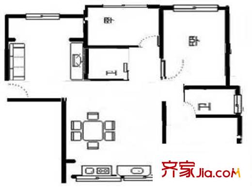 涇東小區(qū)房型圖
