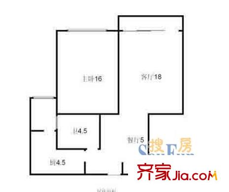 上海 樱源晶舍 户型图