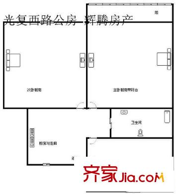 宋家滩小区 3室 户型图