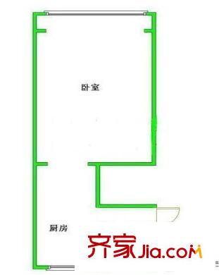 東南新村 2室 戶型圖