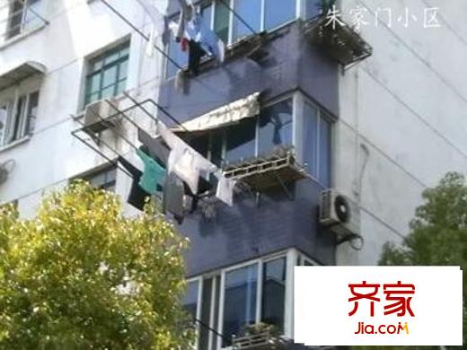 朱家門小區(qū)外景圖  