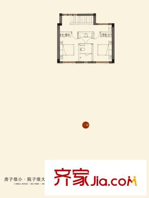 世外?梧桐溫泉度假村D4戶型 二層 4室2廳2衛(wèi)