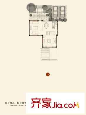 世外?梧桐溫泉度假村D2戶型 二層 4室2廳3衛(wèi)