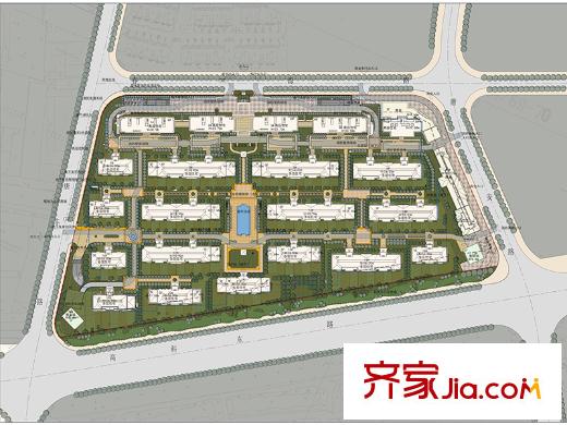 綠城玉蘭公館交通圖規(guī)劃圖