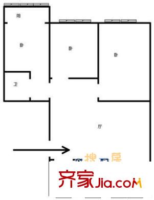 上海 佳信都市花园 户型图