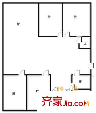上海 佳信都市花园 户型图