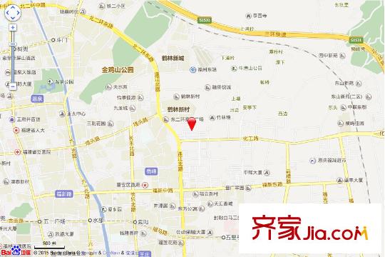 泰禾金尊府?首璽交通坐標(biāo)圖