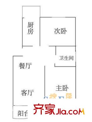 海怡花園(浦東)戶型圖上海 海怡花園別墅 戶型圖 3室2廳2衛(wèi)1廚