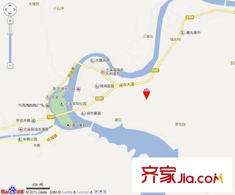 尤溪?泰禾紅峪交通坐標(biāo)圖