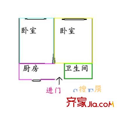 上海 梅園三村 戶型圖